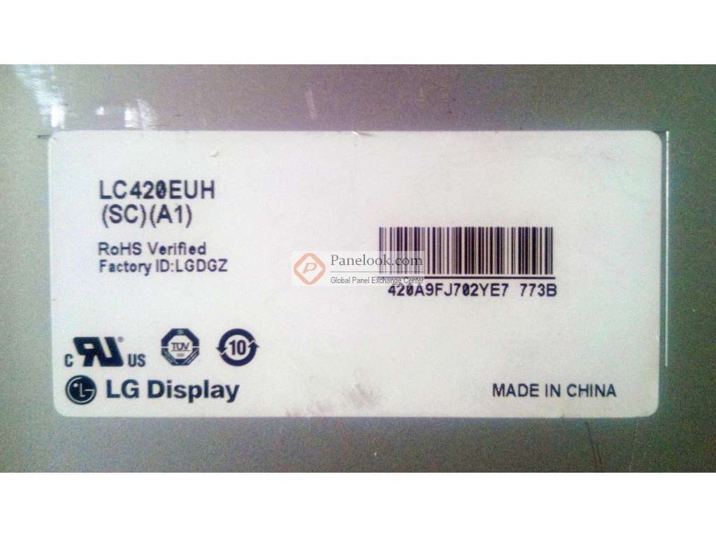 LG Display LC420EUH-SCA1 Overview - Panelook.com