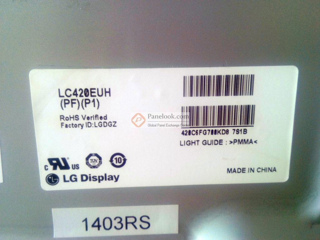 LG Display LC420EUH-PFP1 Overview - Panelook.com