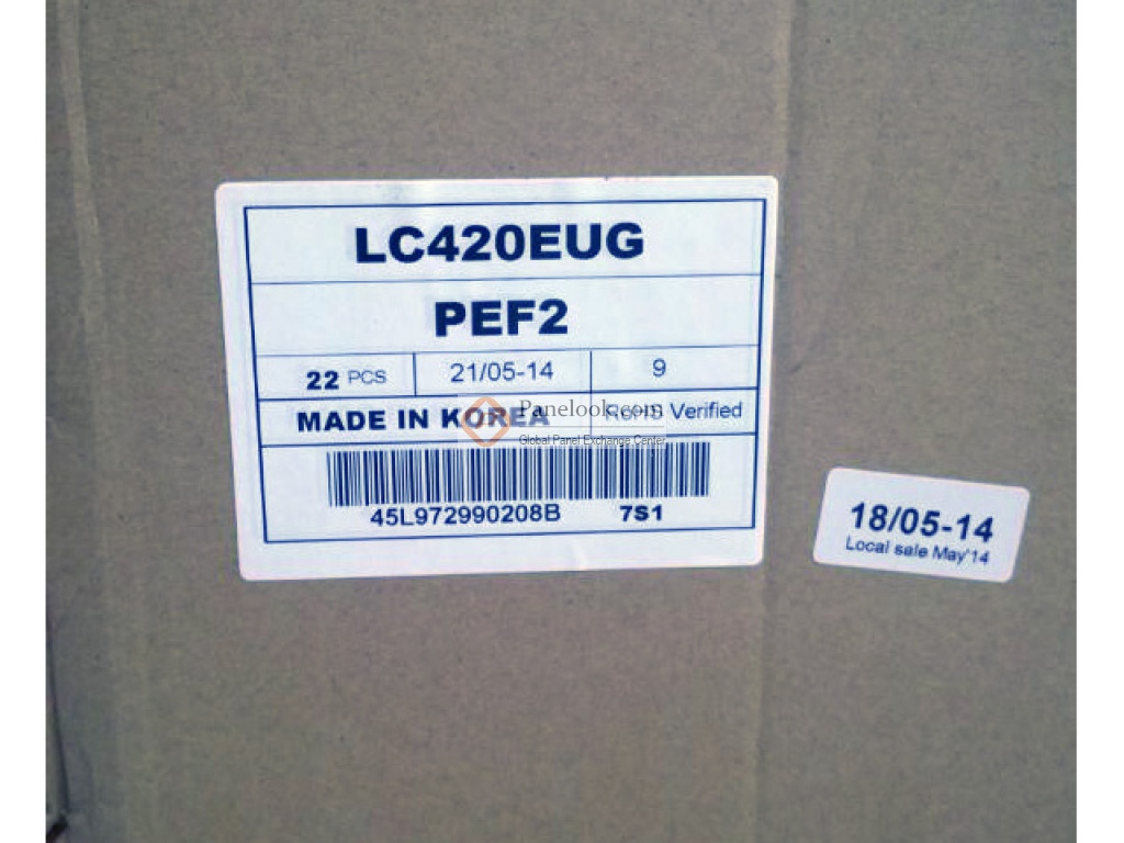 LG Display LC420EUG-PEF2 Overview - Panelook.com