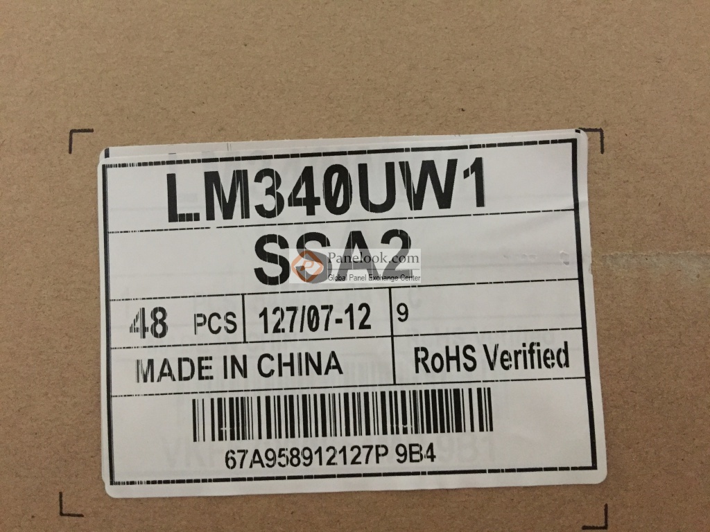 Remplacement du panneau LCD LG LM340UW2-SSA2