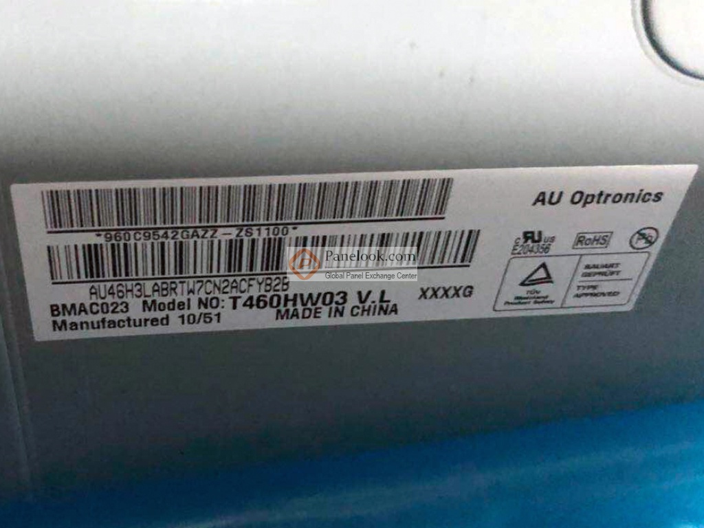 AUO T460HW03 VL Overview - Panelook.com