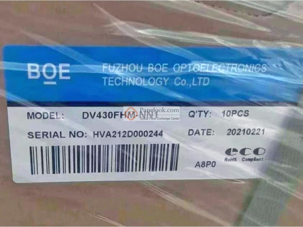 BOE DV430FHM-NN1 Overview - Panelook.com